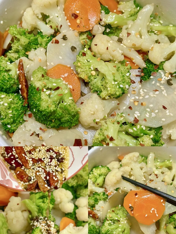 精准打击秋老虎❗️清爽脆口椒麻拌蔬菜🥦
