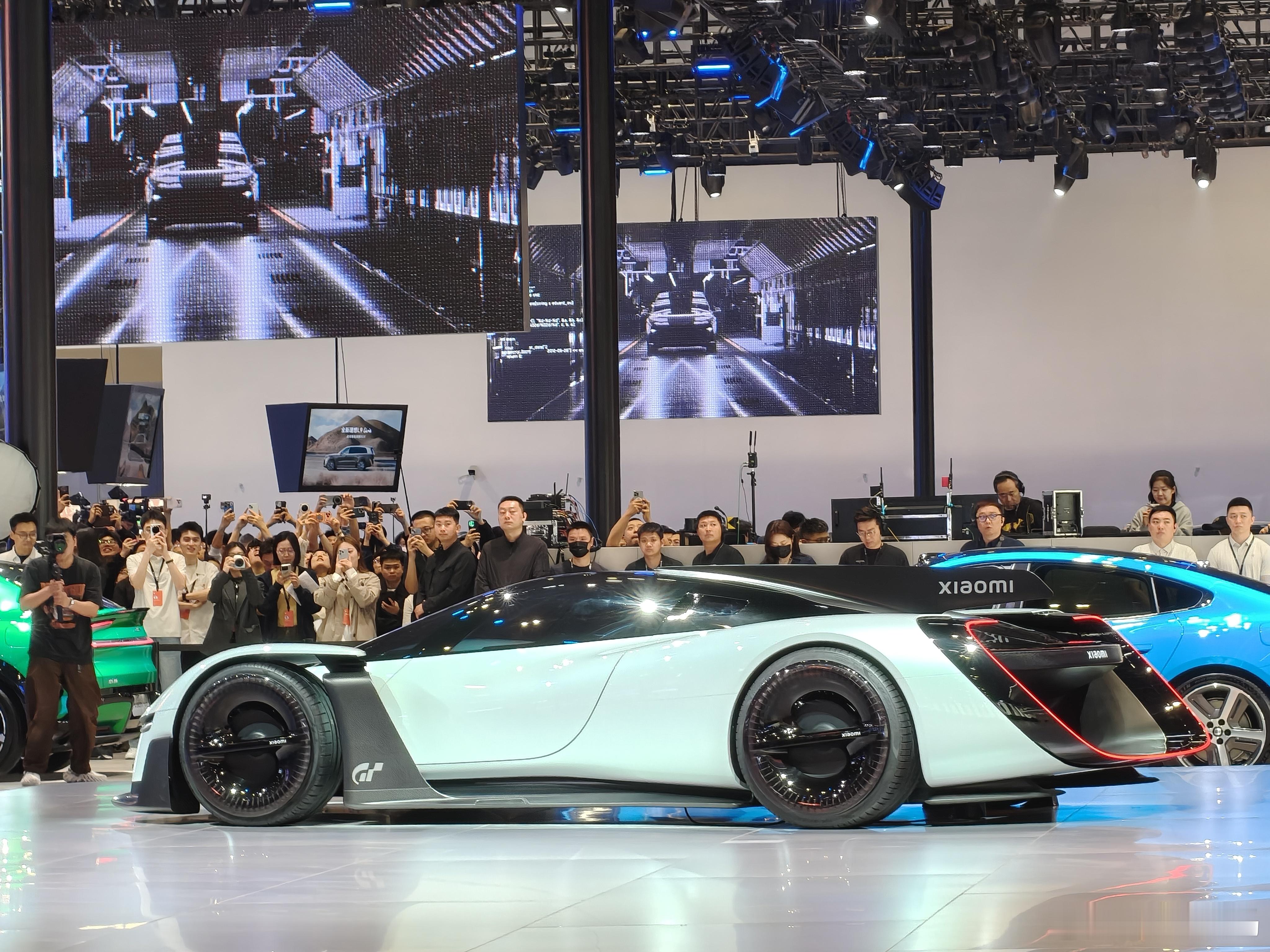 小米VGT概念车，真帅啊。展台人爆满，压根挤不进去拍正脸…2026北京车展智驾数