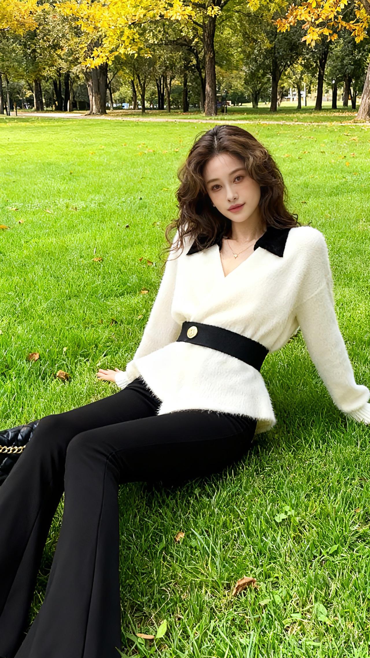 秋日黑白双杀｜这两套直接把“贵气感”焊在身上🍂

谁懂啊！黑白两版的套装直接杀