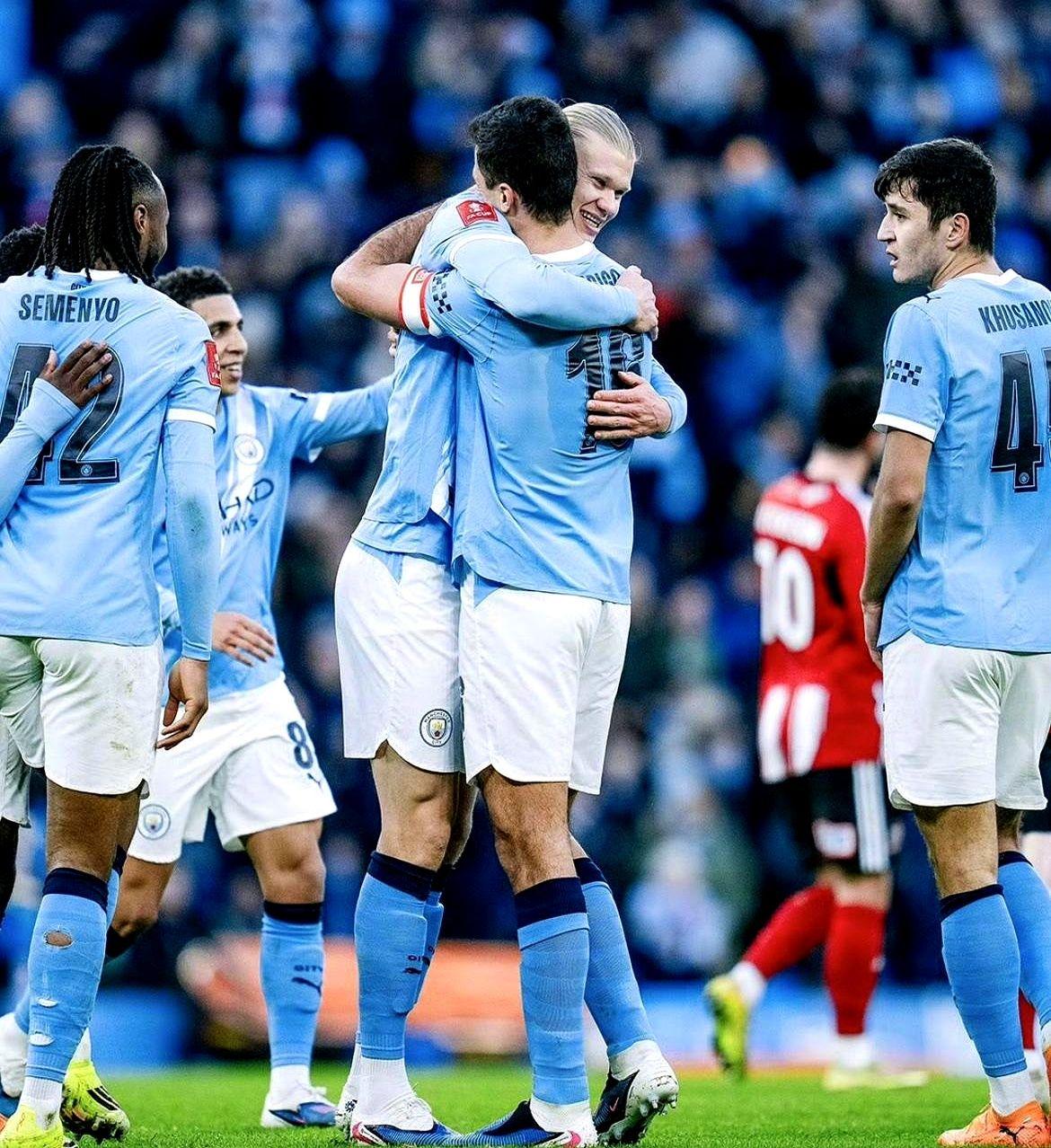 10-1惨案！但输球的主帅赛后却摊开手，说这学费交得值！

刚发生的足总杯，曼城