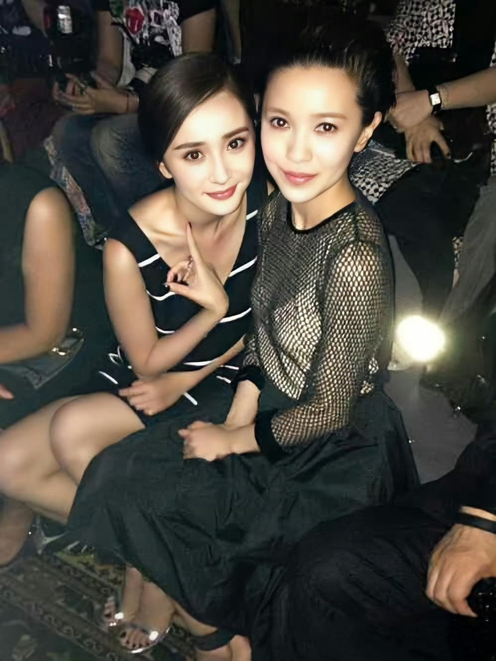 杨幂 我猜很多人没见过的林萧顾里合照[老师爱你] ​​​