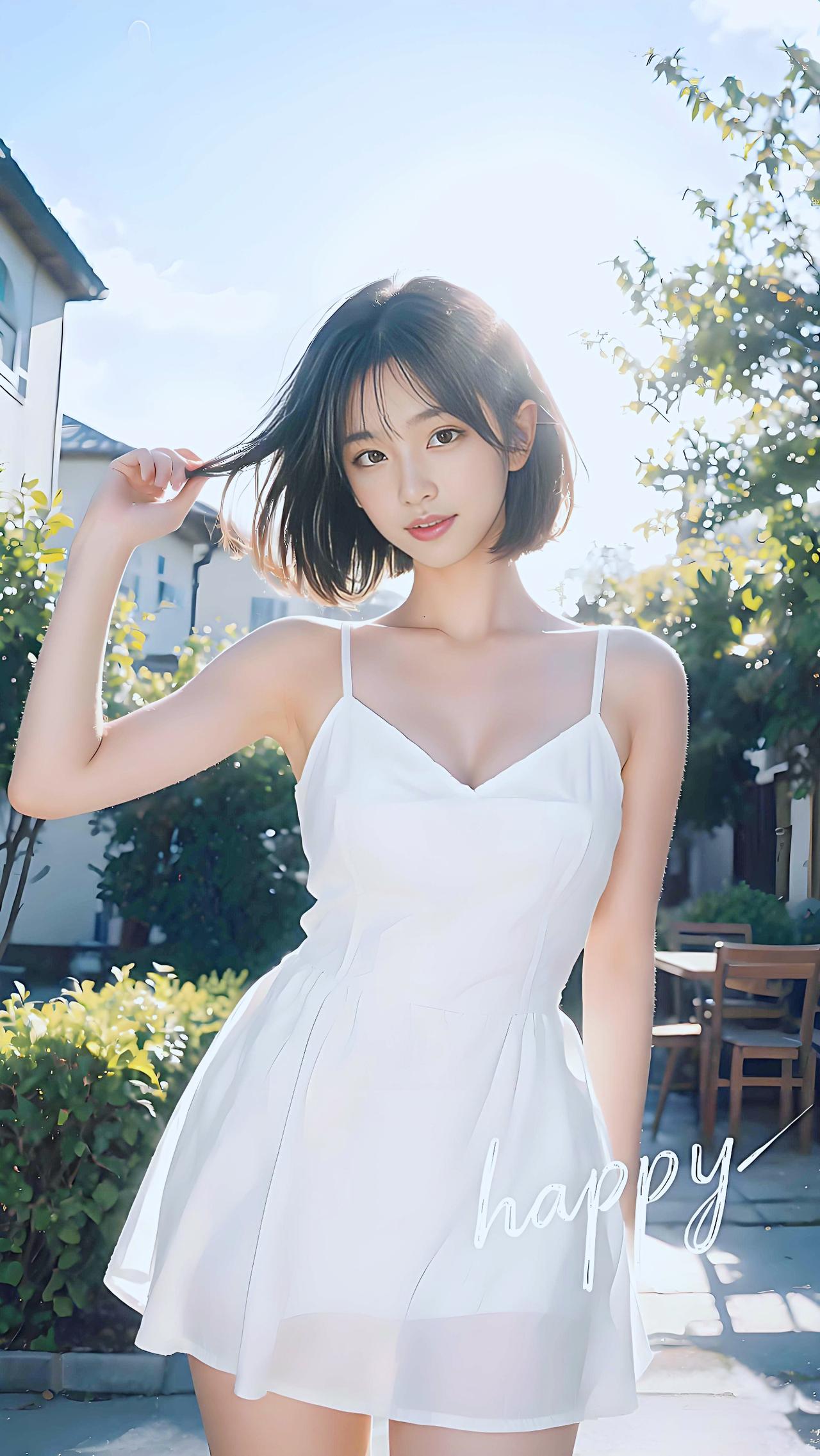 阳光和白裙子是夏天最好的答案 ☀️