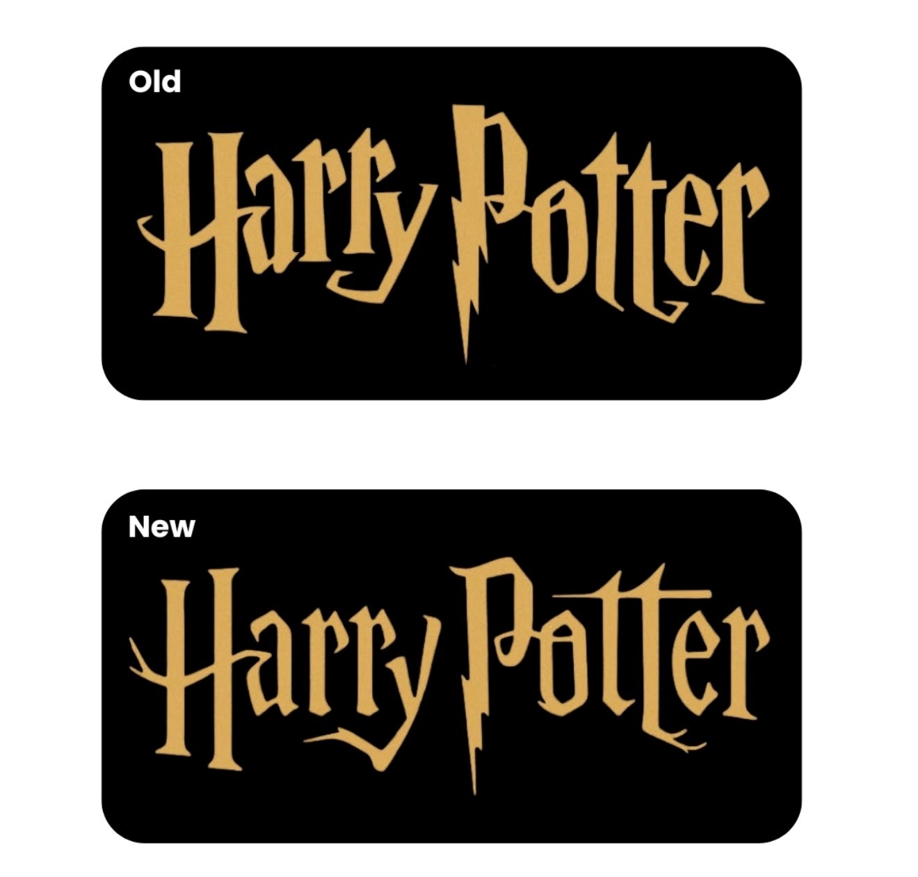 哈利·波特影版和剧版logo对比。你喜欢哪个设计？ 