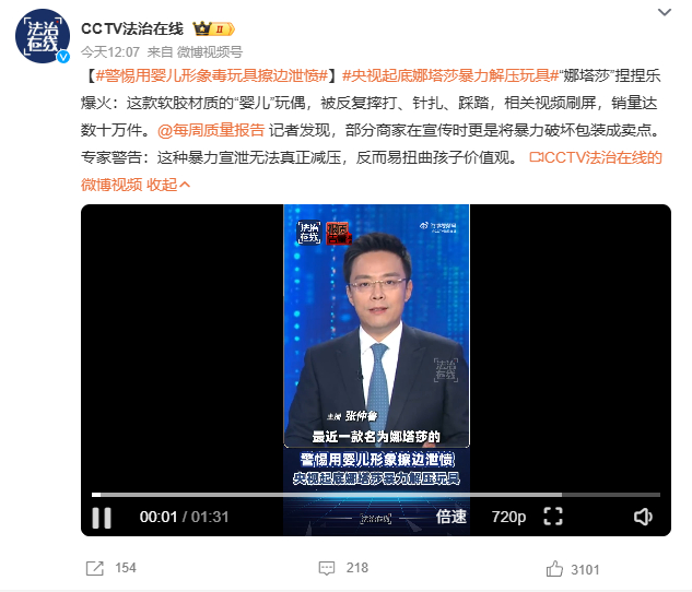 不是，专家又开始稳定输出了。暴力是人的问题，不是玩具的问题吧。而且为什么大家需要