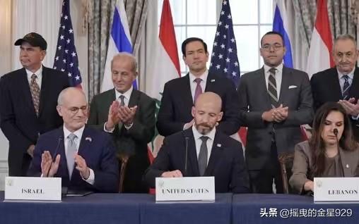 美国，以色列，黎巴嫩达成协议，旨在迫使真主党武装解除武装，以色列继续驻扎在黎巴嫩