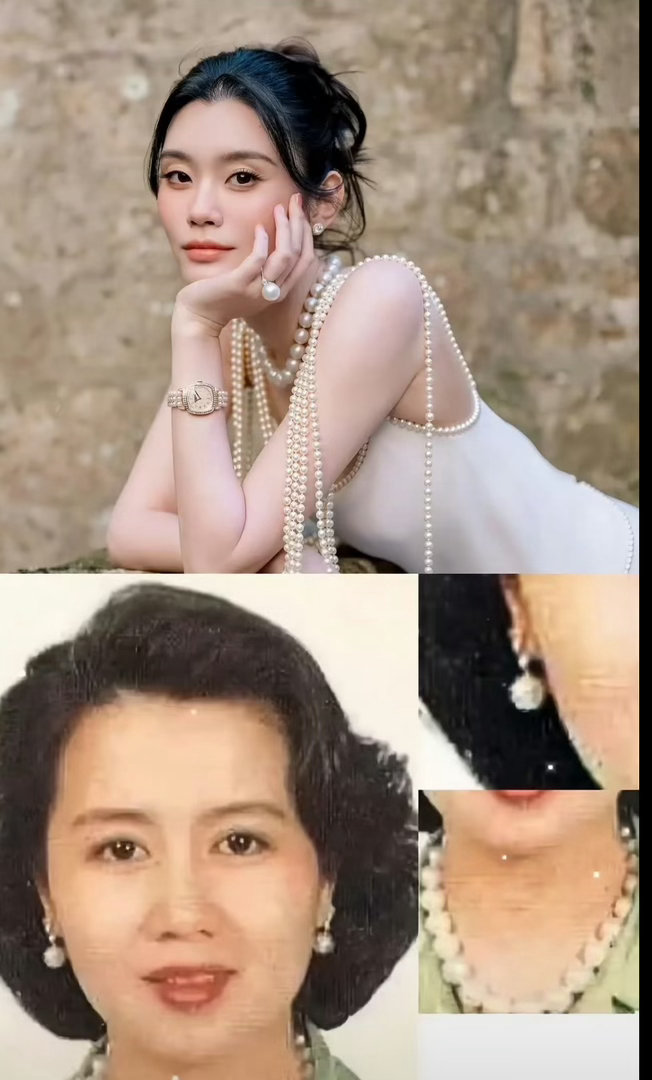 奚梦瑶晒照感谢婆婆奚梦瑶在法国古堡婚礼后深夜晒出头纱背影照，配文感谢婆婆梁安琪赠