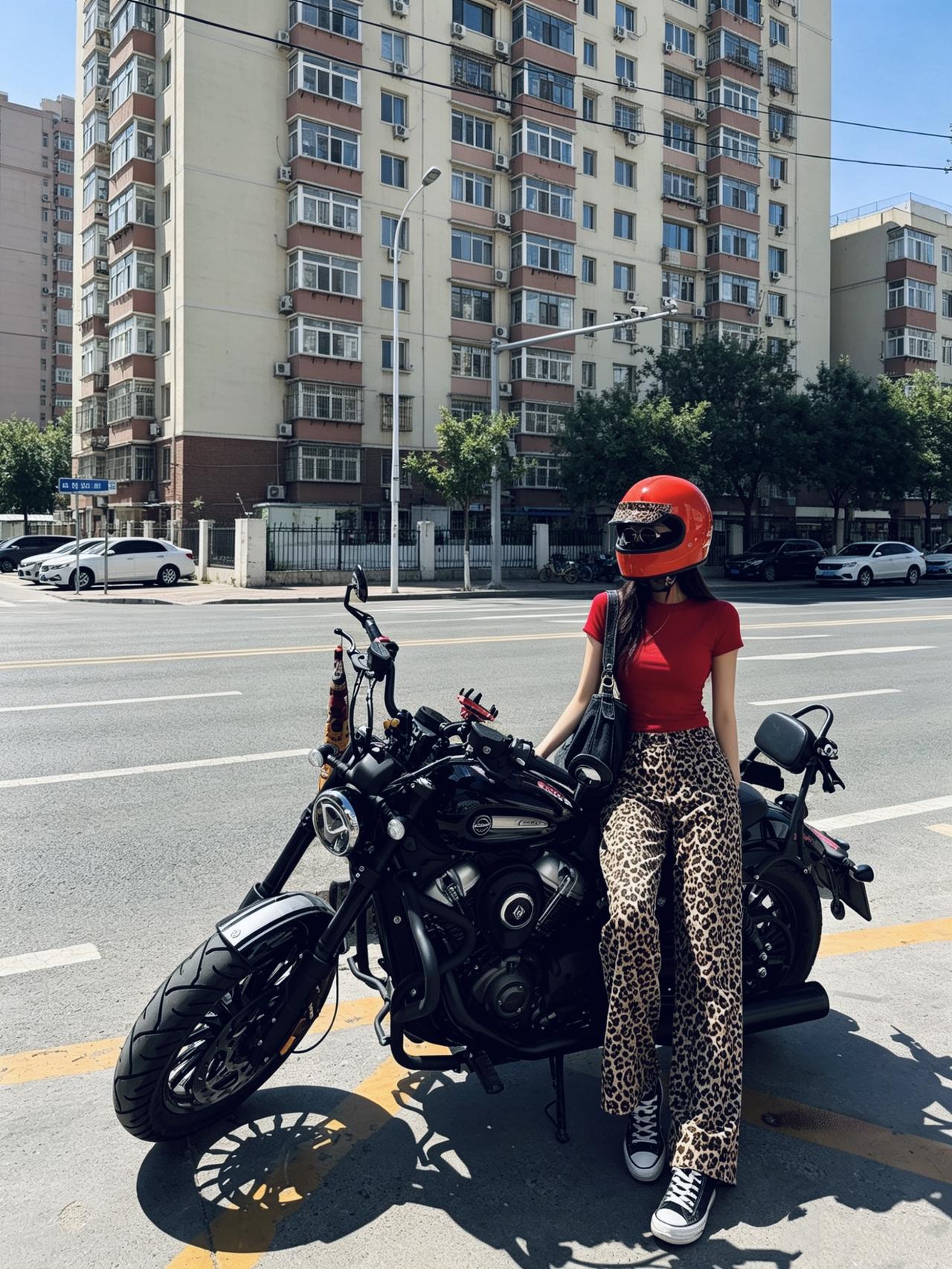 女骑也不好混 已经到了出来拉活的地步【来自懂车帝车友圈】