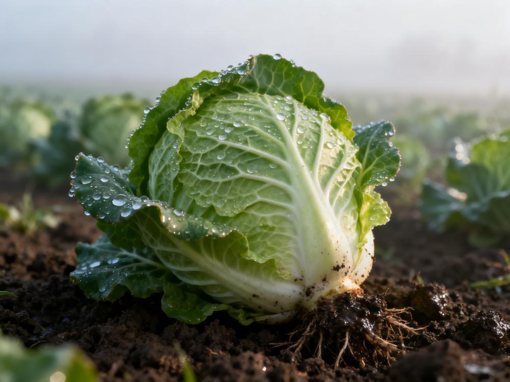 近日，一条“白菜免费”的视频在网络上广泛传播，导致不少人前往菜地采摘白菜。
菜地