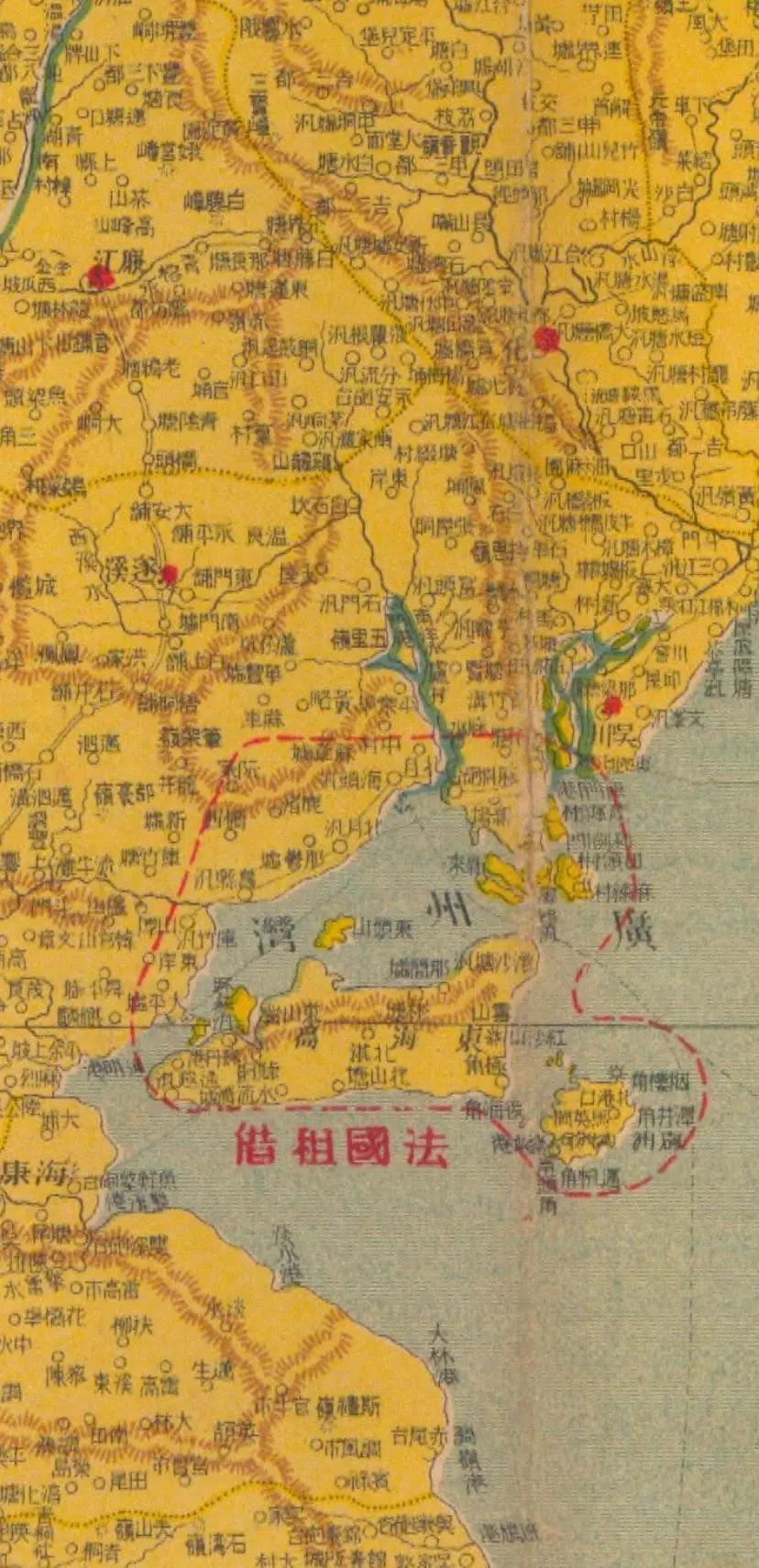 湛江是一个美丽的沿海城市，但是它曾经是法国的租界地，清朝末期的1897年，法国通