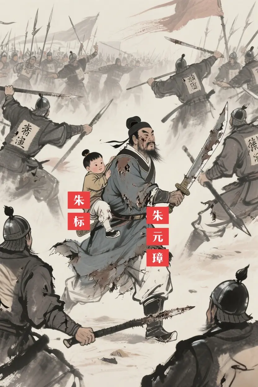 朱标的离去，再次磨锋利了朱元璋的刀。