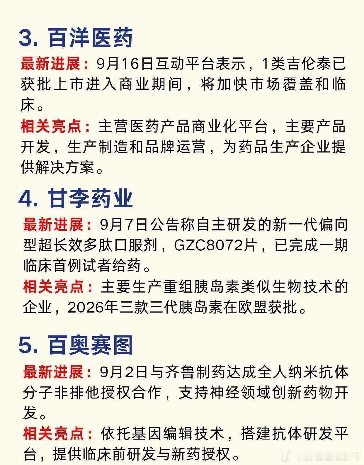 AI制药+创新药，10家企业管线迎来新进展传统新药研发周期长达数十年，投入巨大，