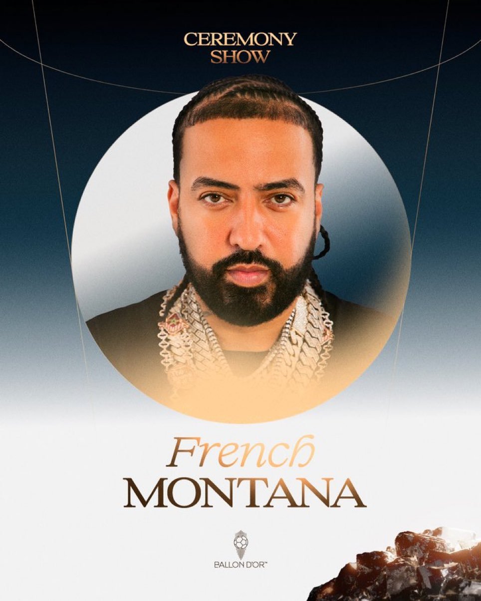 官方消息！说唱歌手FRENCH MONTANA 🇲🇦 将在2026年金球奖颁