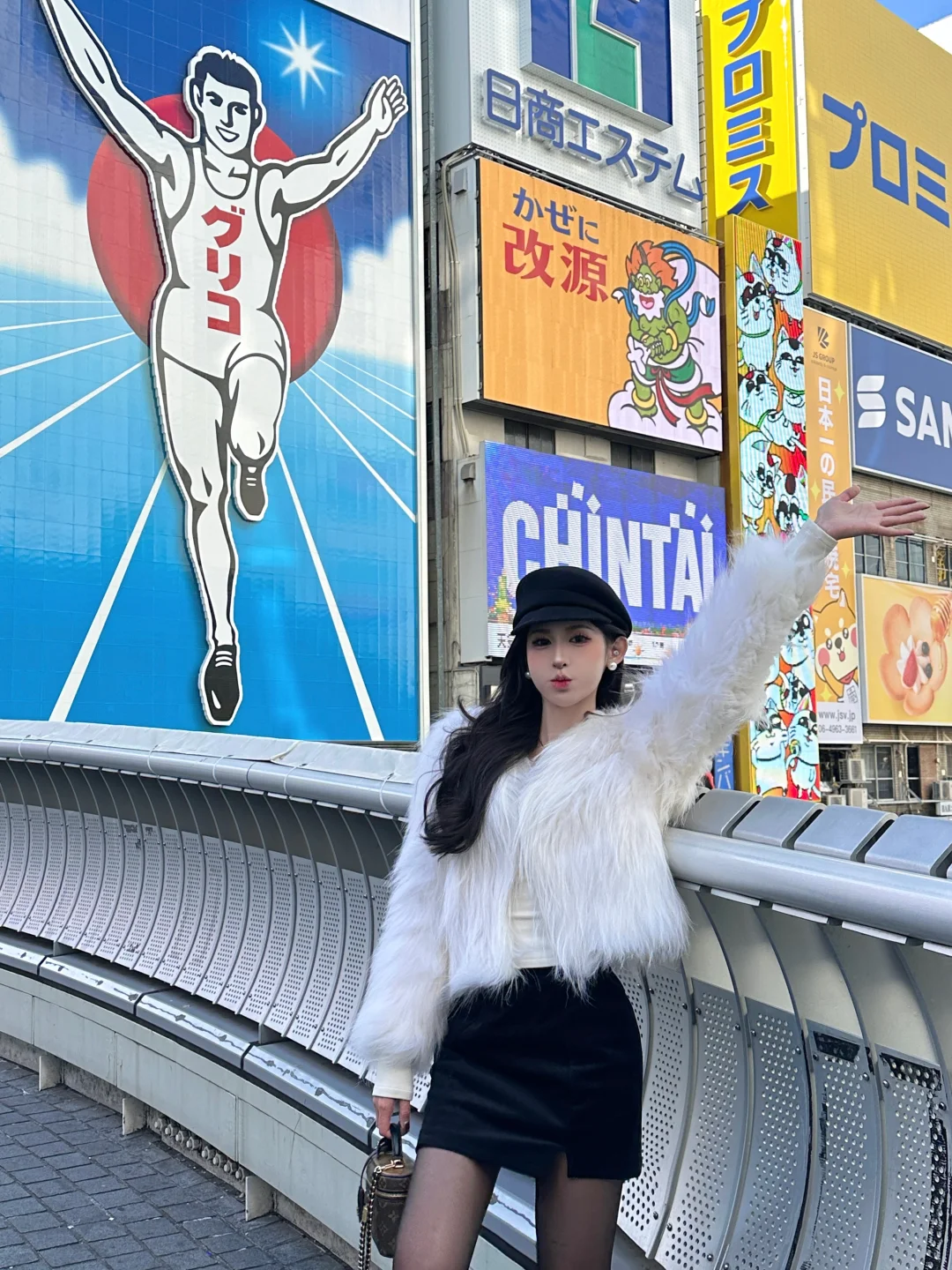 道顿堀最佳打卡位💪🏻🧢