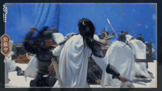 陈飞宇打戏拍到缺氧白日提灯 看正片的时候就觉得段胥的打戏很带感，没想到背后拍了这