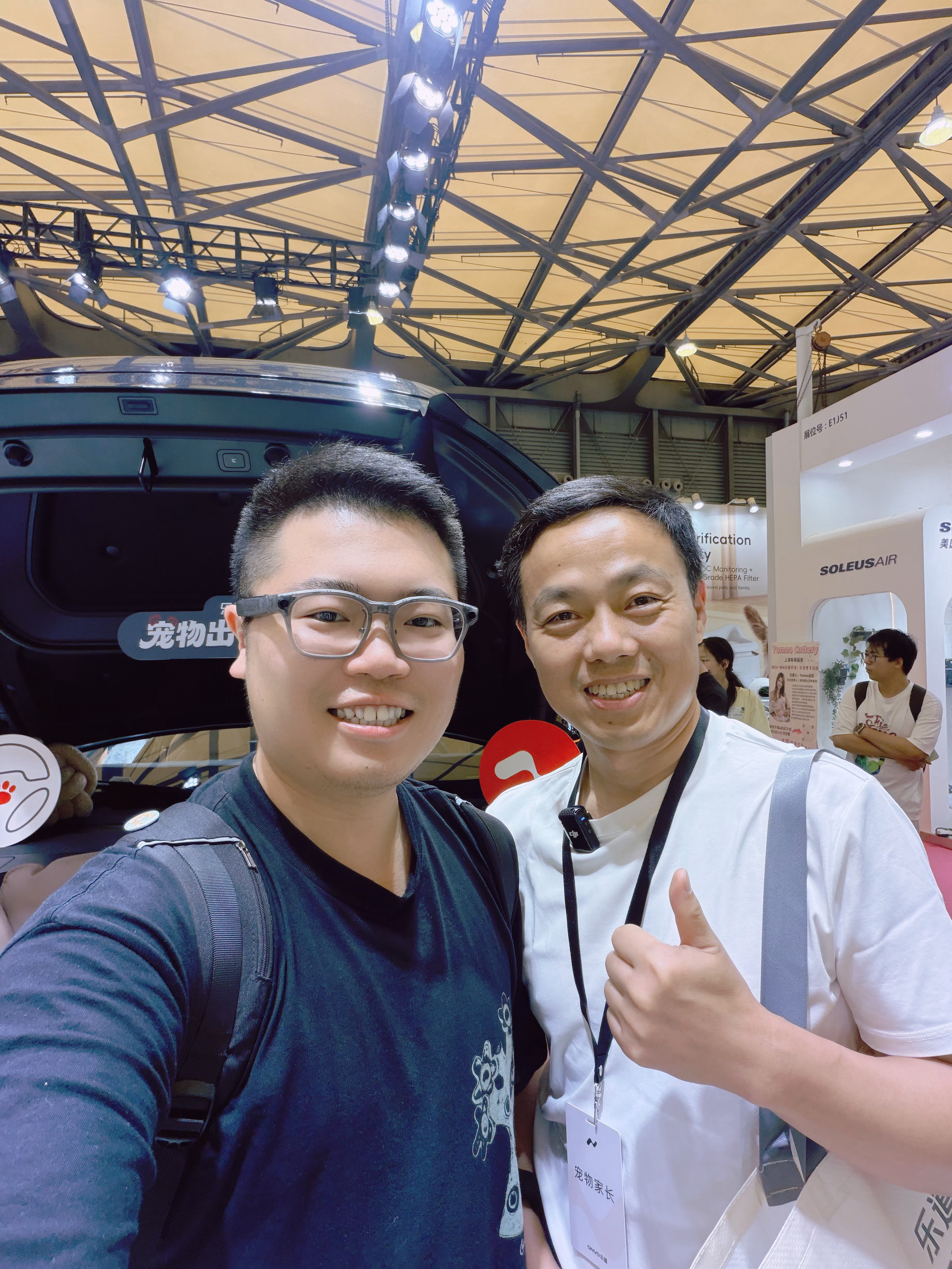 偶遇沈博沈博人真好，思路打开了大v聊车乐道L80乐道汽车