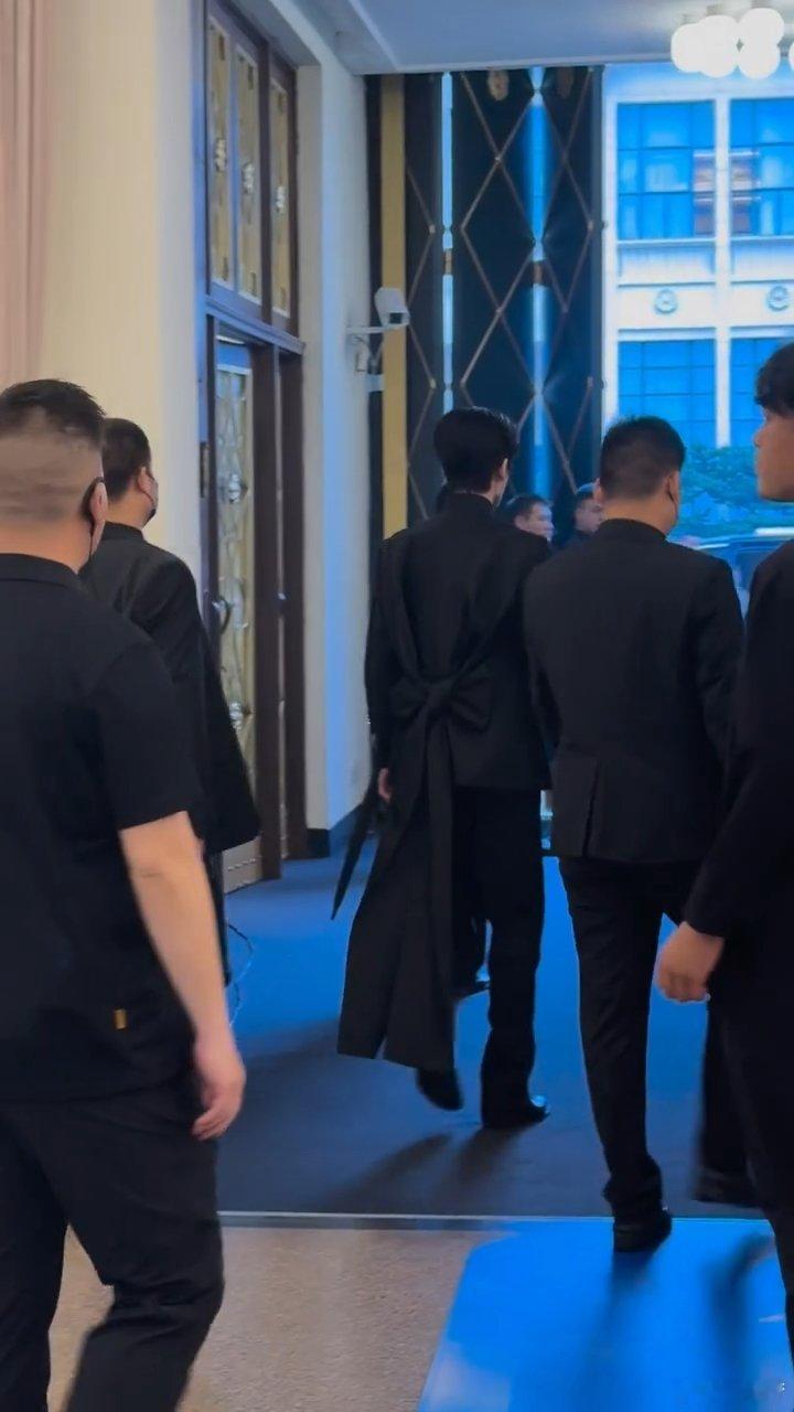 张凌赫张凌赫公主披风张凌赫蝴蝶结屁帘 张凌赫这个衣服背面完全是公主披风来的，还有