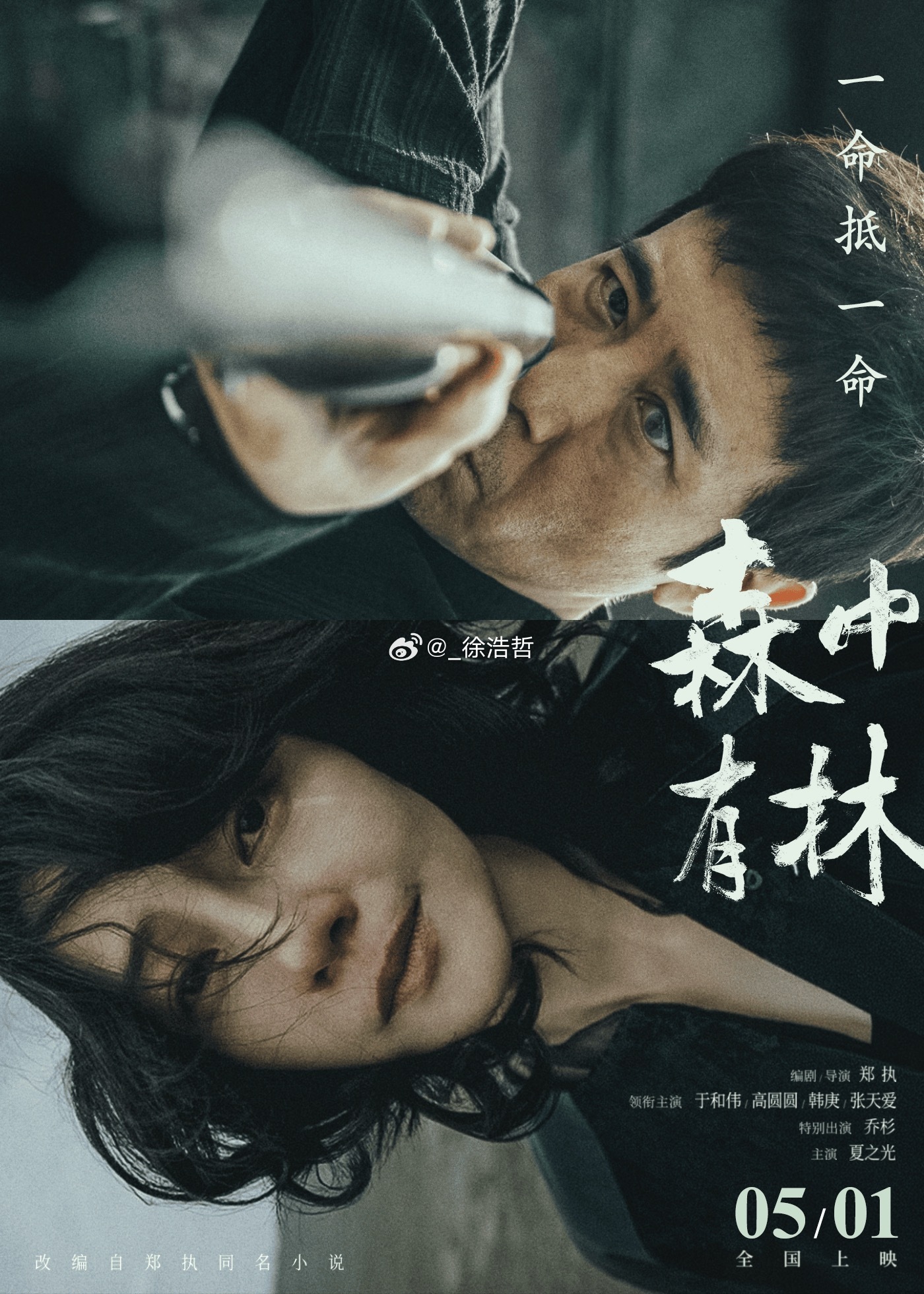 电影森中有林定档这确实是五一档目前我最想看的电影于和伟高圆圆演绎东北爱恨情仇 电