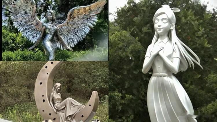 李玟和大S的雕像，你更喜欢哪一个？
李玟的雕像，是唱给公众的一曲“视觉交响乐”。