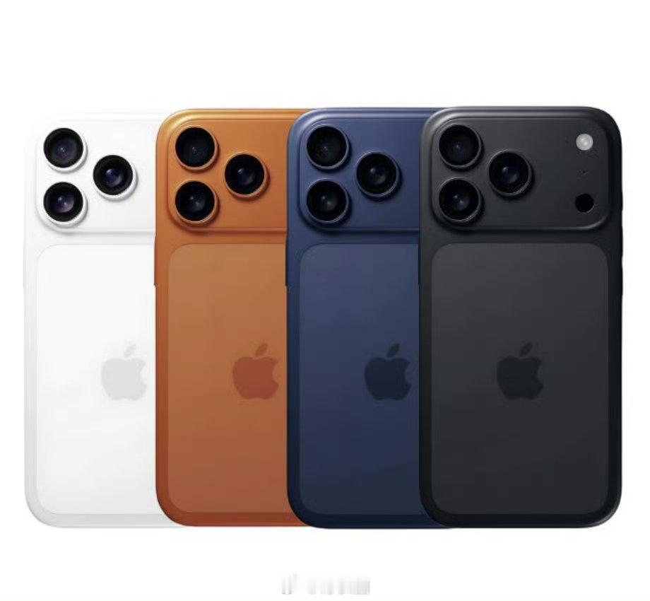iPhone17Pro原型机曝光外观出来了，和之前的渲染图差不多，超大横向矩阵模