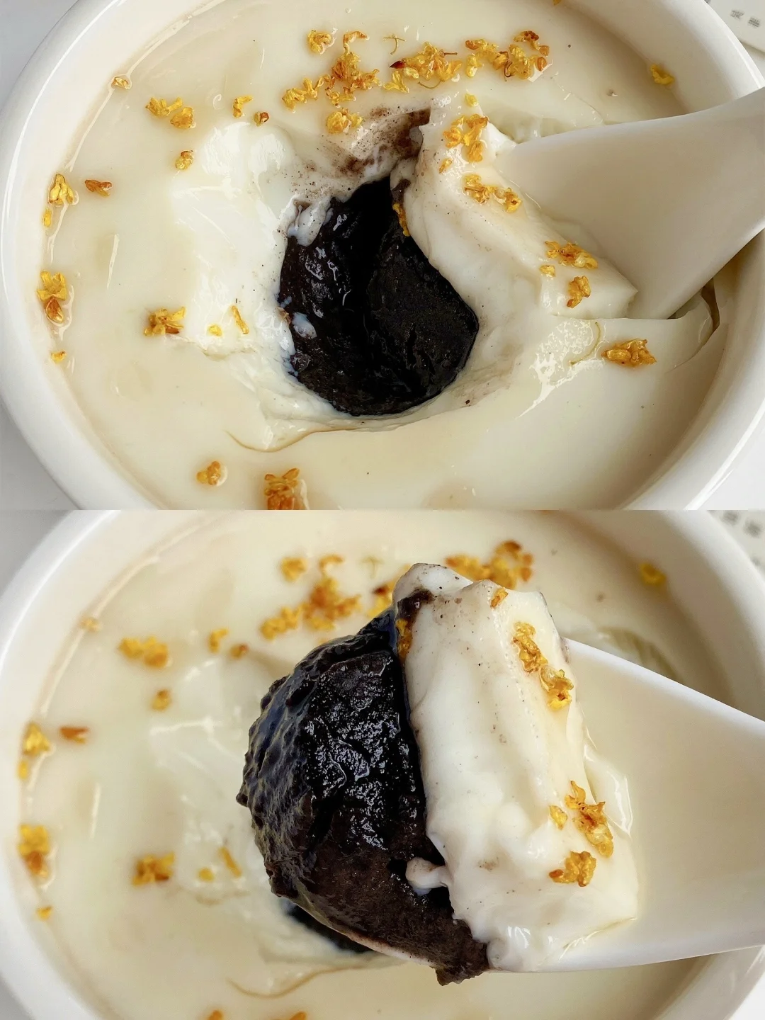 哇❗️出乎意料的好吃❗️懒人版黑芝麻糊炖奶