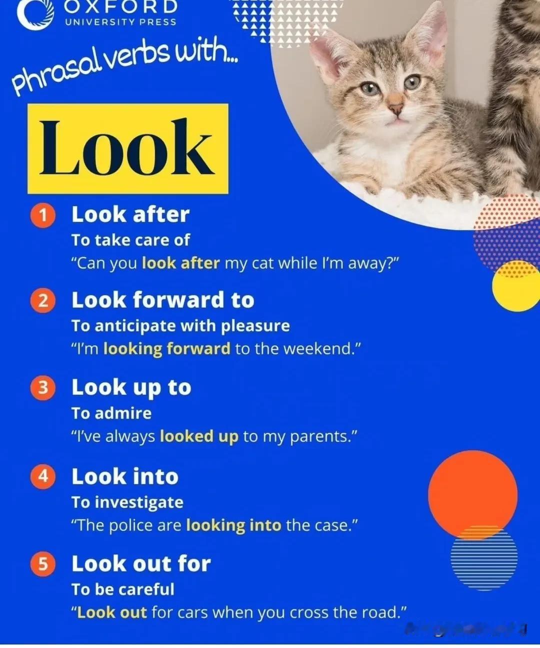 跟“look”有关的英语表达
