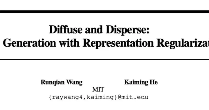 何恺明新作：给扩散模型加正则化，无需预训练无需数据增强，超简单实现性能提升