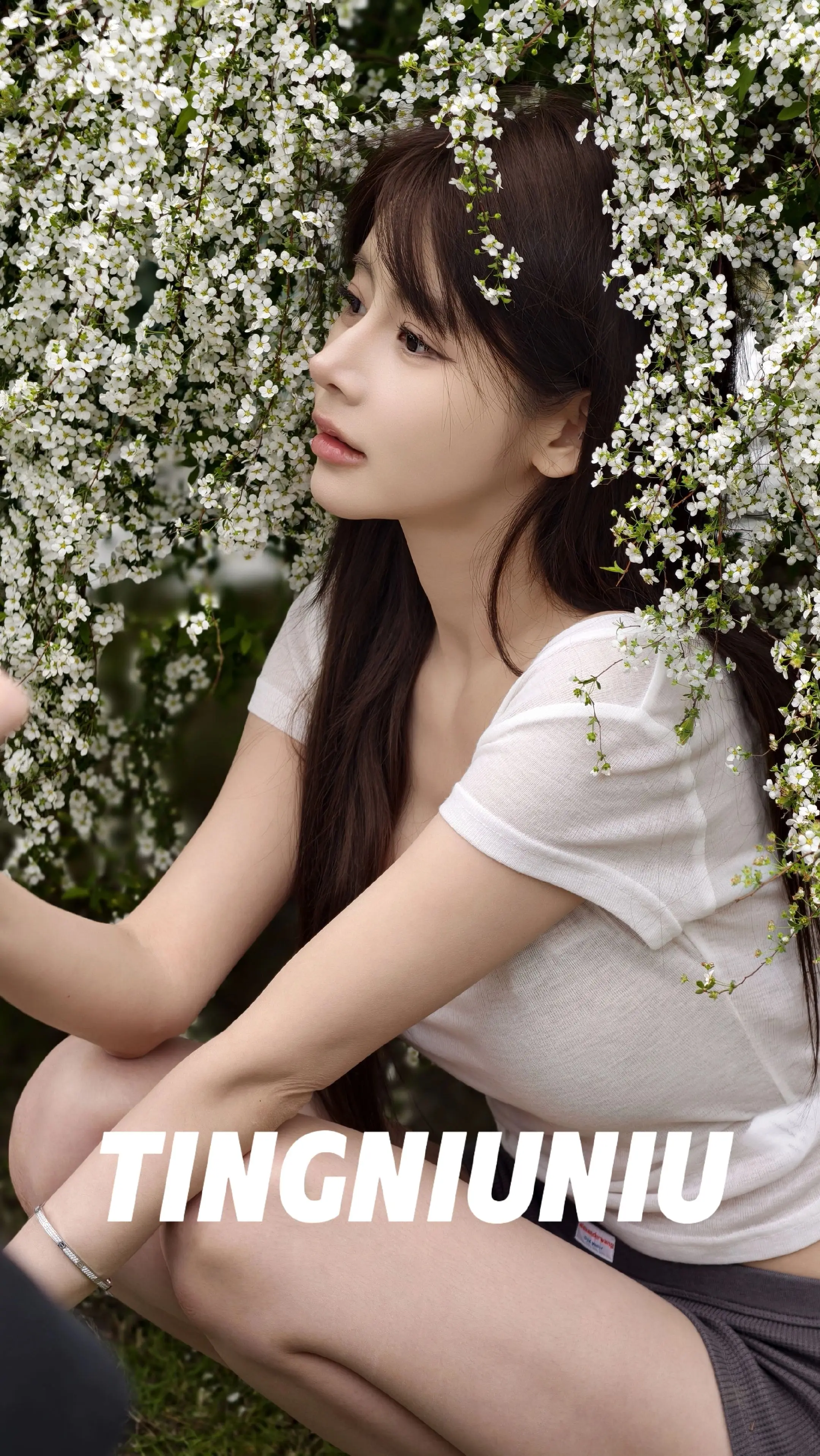 氧气少女 清纯女神 春日图文伙伴计划 少女写真