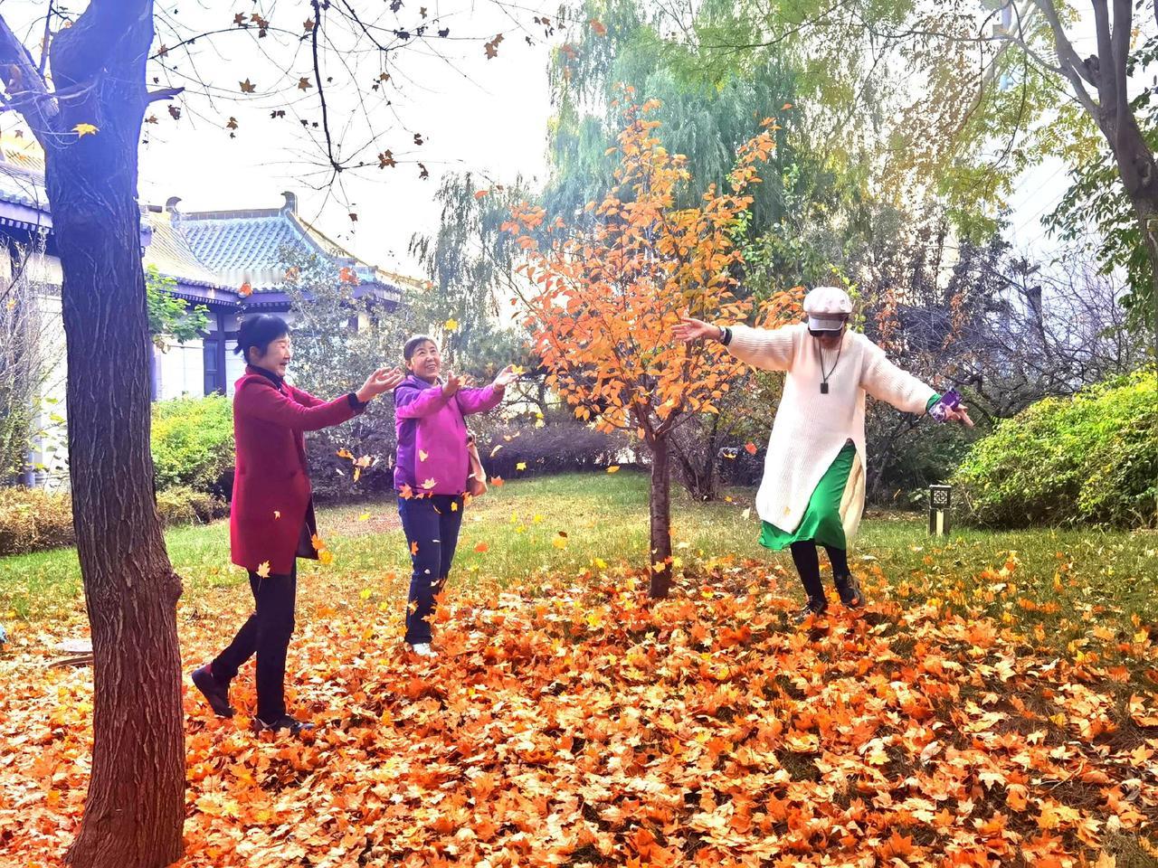 固安来康郡社区里的田园秋季风光#一起来拍秋天