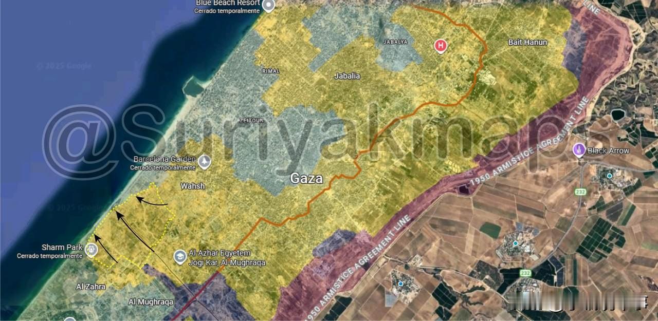 🇵🇸2025年10月8日-10日加沙地带局势：

①以色列国防军在加沙地带沿