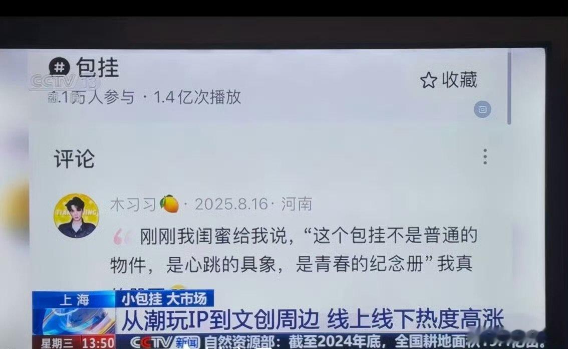 田栩宁粉丝上央视了田栩宁和粉丝登上新闻直播间 田栩宁粉丝上央视了，好有排面 ​​