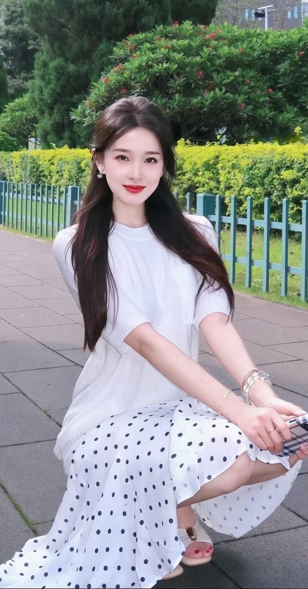好清纯高雅的姑娘啊，有没有一种如沐春风的感觉？清纯甜美的样子漂亮吗 看过哪些惊艳
