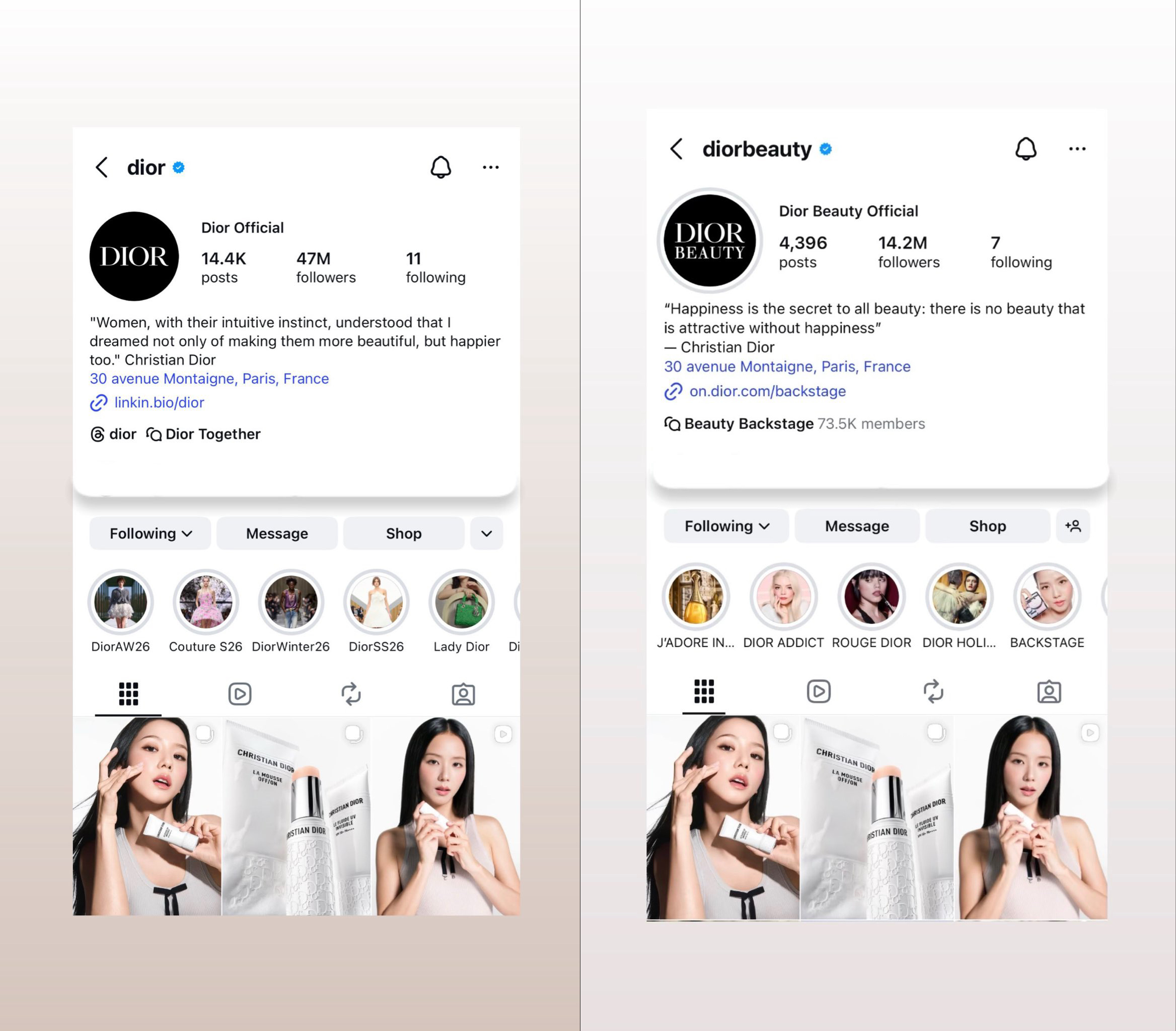 DIOR公主JISOO就这样霸占着平台👏🏻金智秀