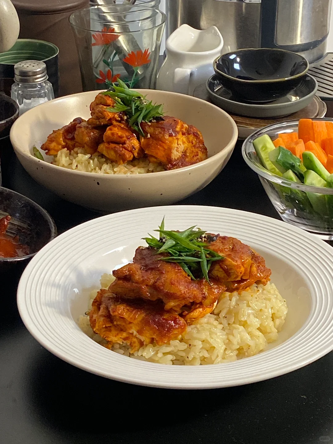 布法罗香辣鸡腿饭🥢