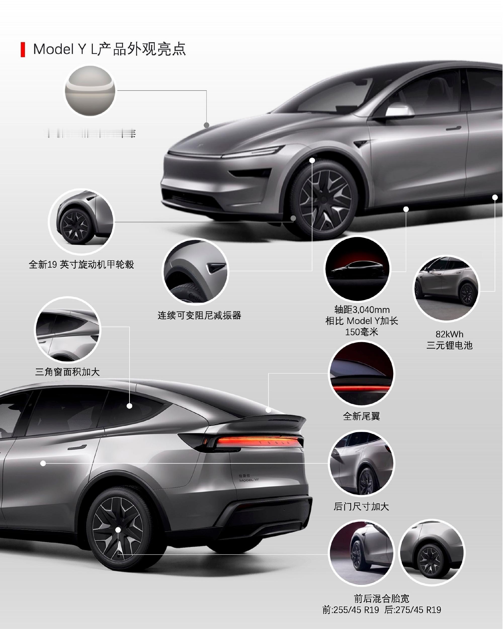 特斯拉ModelYL售价33.9万元 大空间，六座布局，特斯拉Model Y L