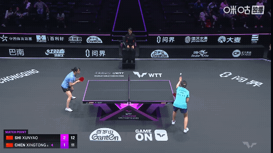 重庆站下半区国乒有意推新人上位
   王曼昱刚刚在多哈3：0大藤沙月，到重庆好似