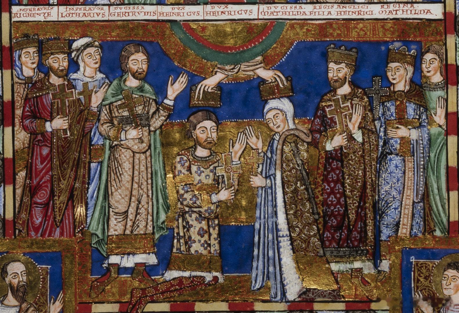 历史知识 历史人物 《狮子亨利福音书》（Gospels of Henry the