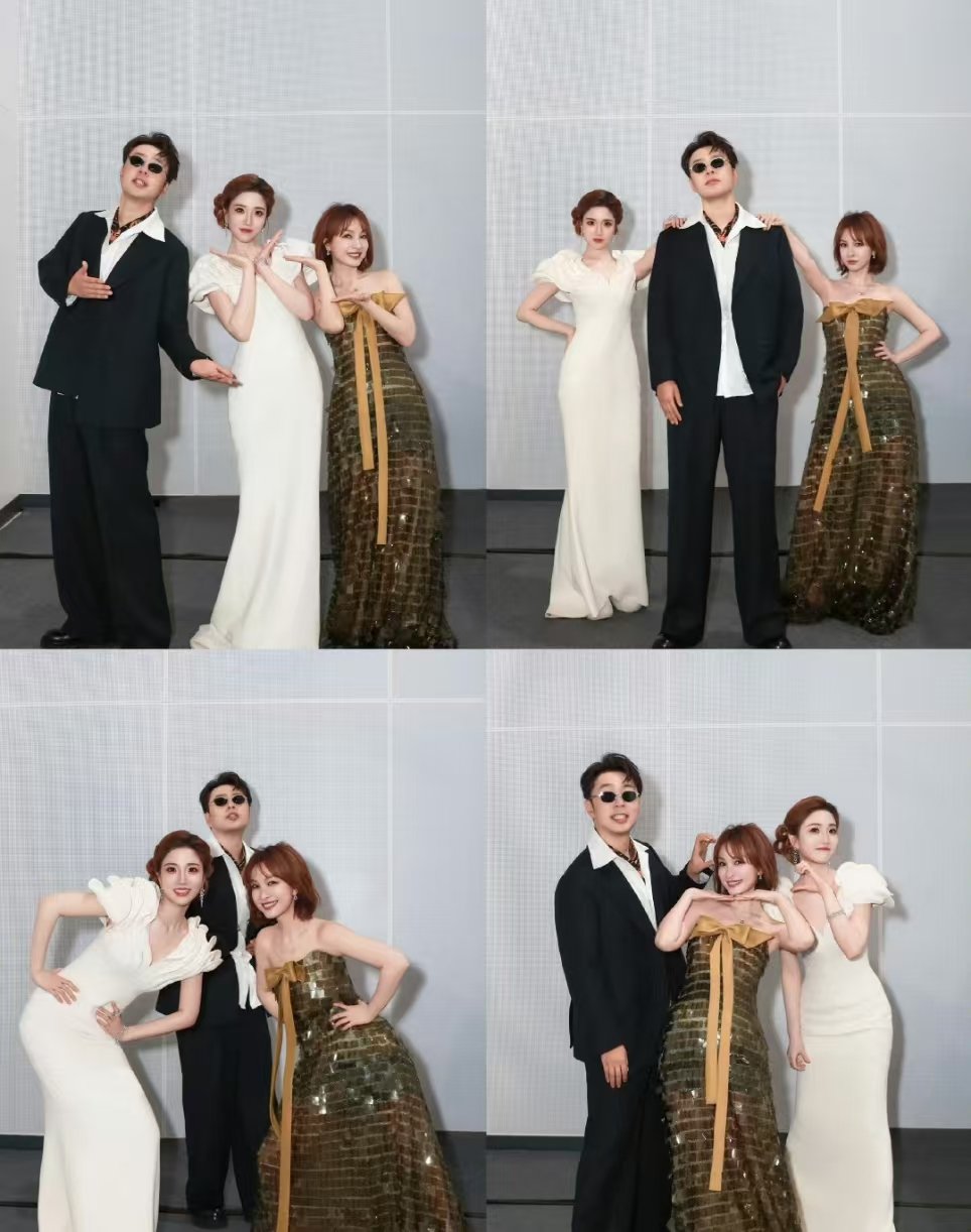 张纯烨晒星光大赏主持合照张纯烨晒主持团合照 张纯烨晒主持团合照！大家都好厉害~ 