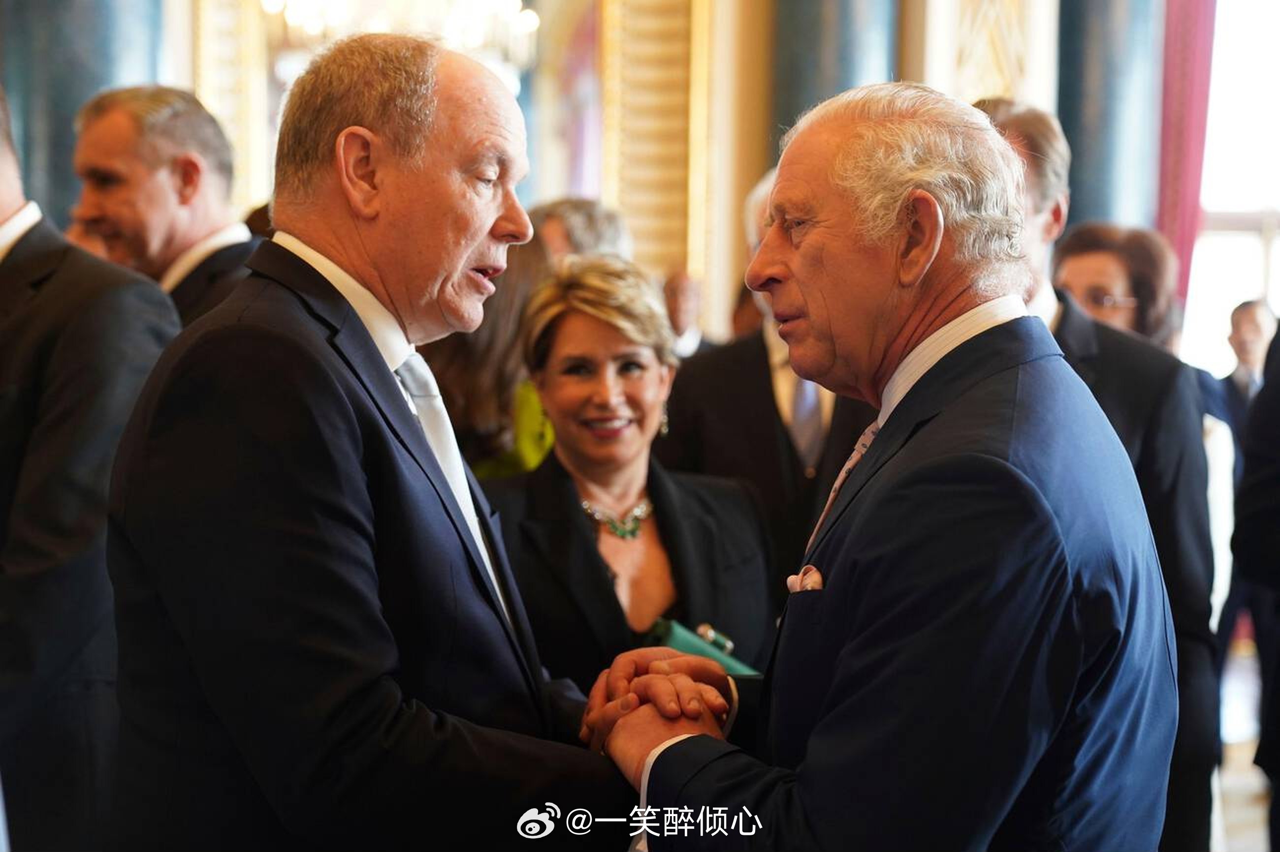 英国王室  那些年，查尔斯三世和摩纳哥的阿尔贝二世亲王🇲🇨 