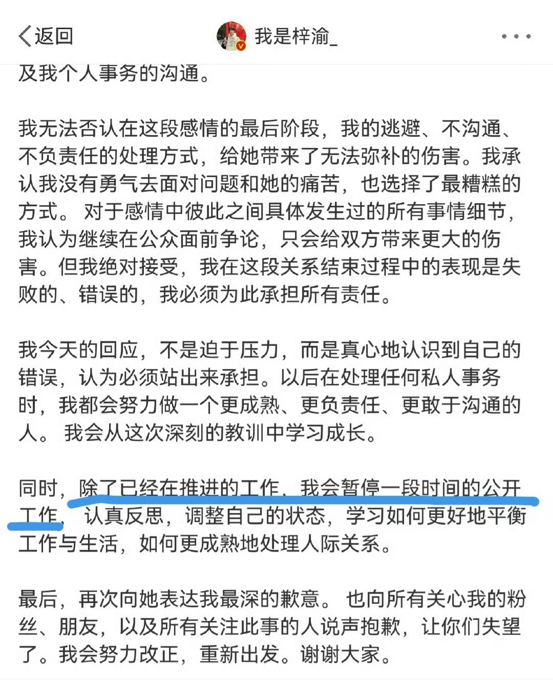 梓渝4刊1歌3场音乐节“暂停工作”还能把音乐节排满，既要“反思”又要捞钱 ，事业