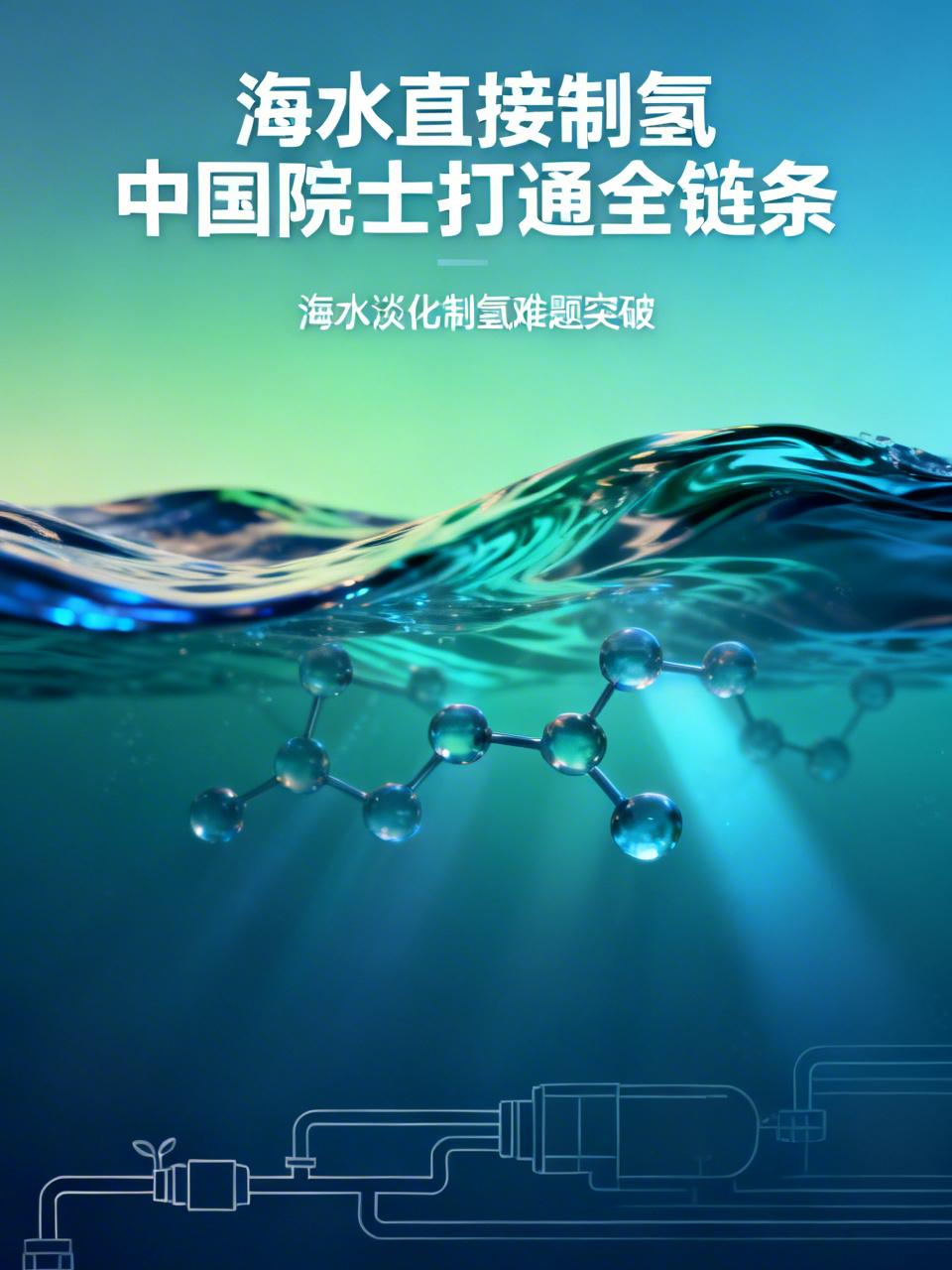 海水原料丰富，取之不尽，能为制氢提供充足资源。从成本上看，直接利用海水制氢可大幅