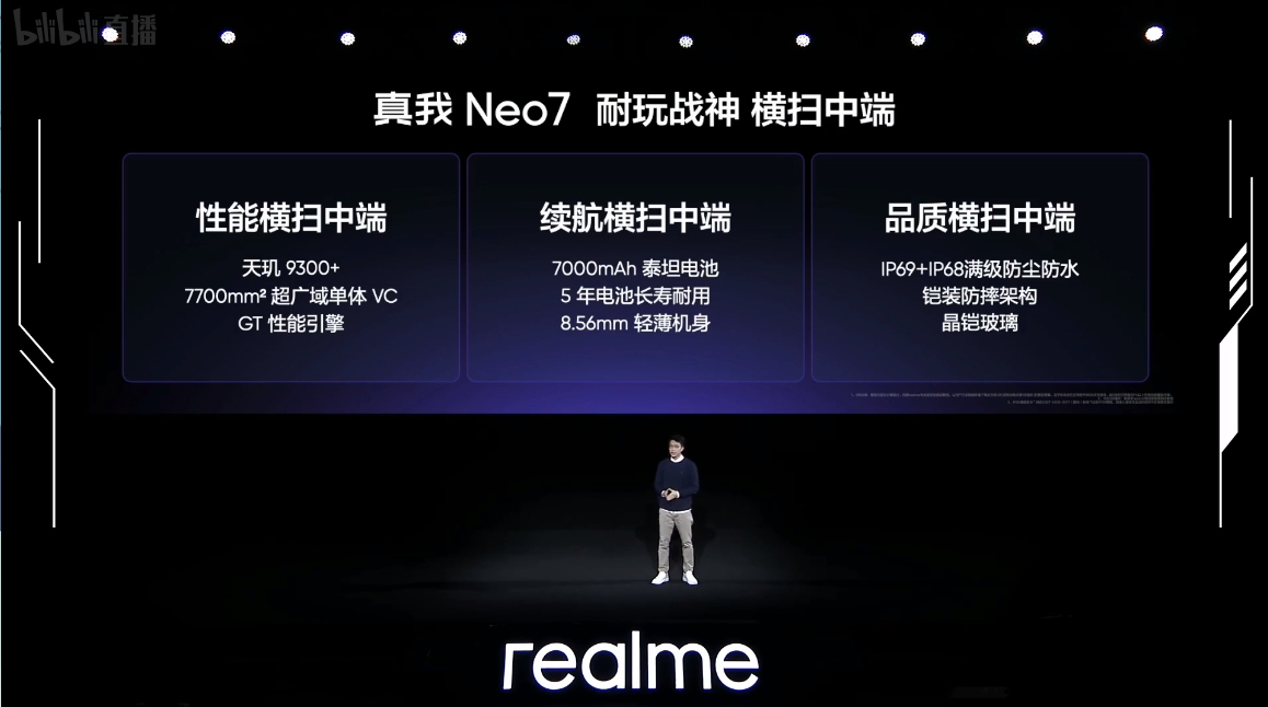 真我Neo7价格出炉，价格仅2099元起，这次横扫中端真不是口号啊，性能、续航、