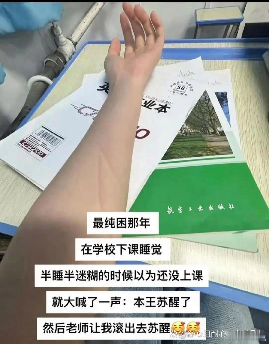 最纯困那年🤣👌这都是真上过学的 