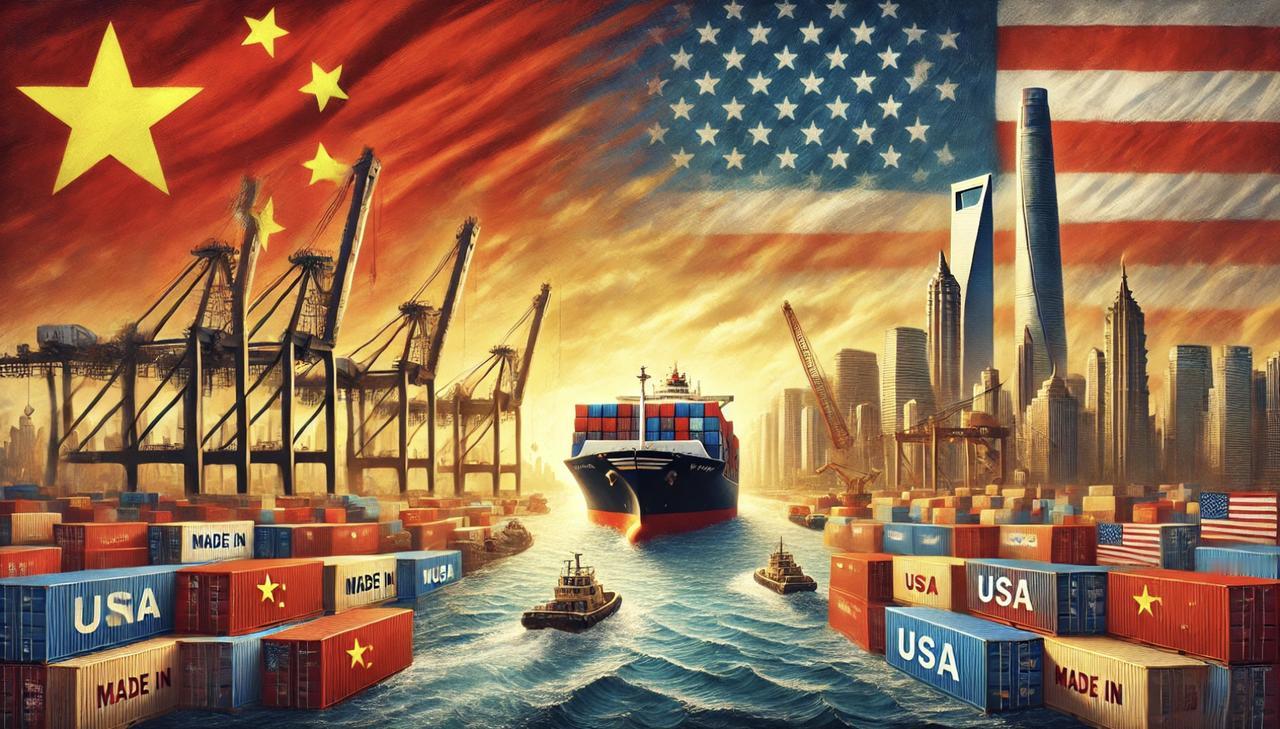 中美贸易谈判的事，最后有可能搞出一个特别搞笑的结局，欧、英、日、韩、印、越等国都