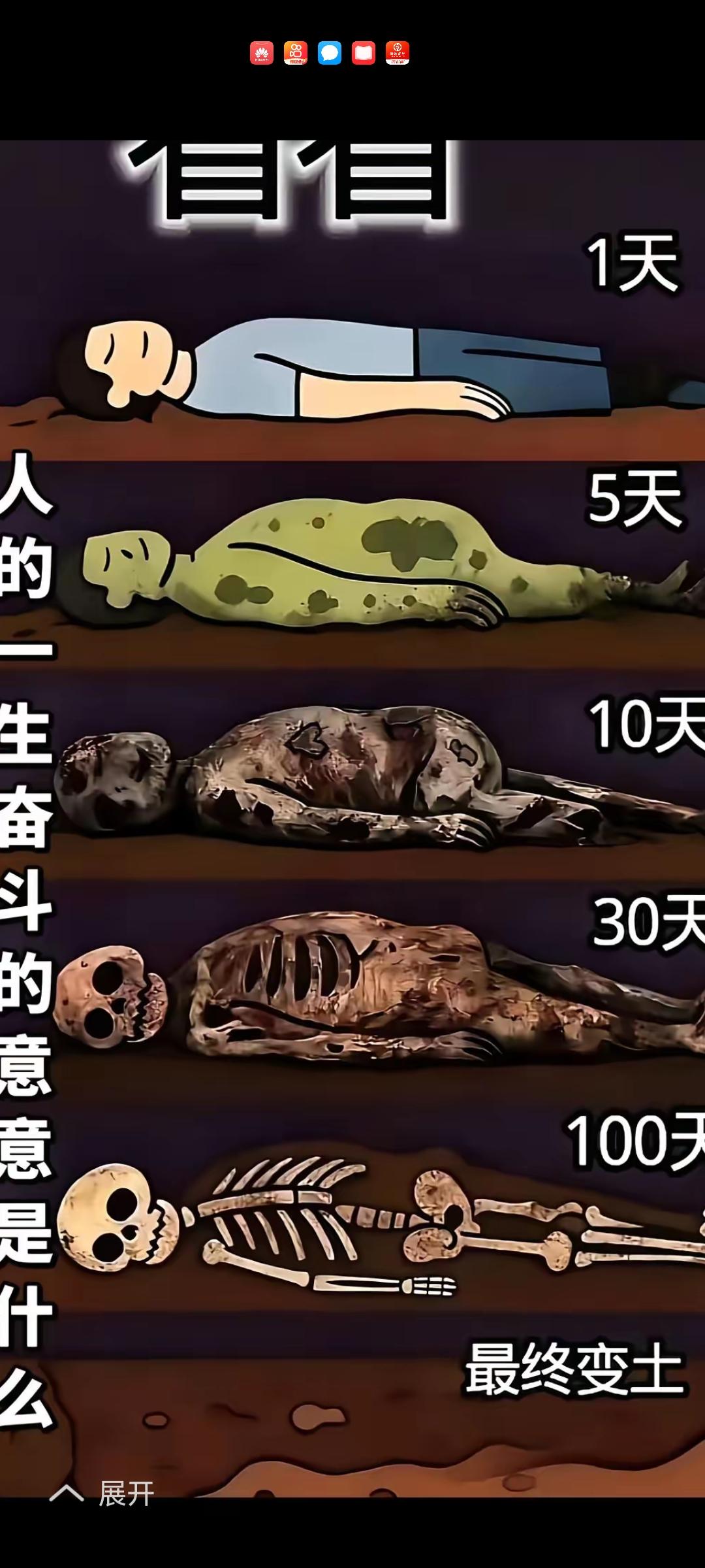 活着的时候，就要好好体会。活出不一样的人生。至于死了吗！最后都是一个样……