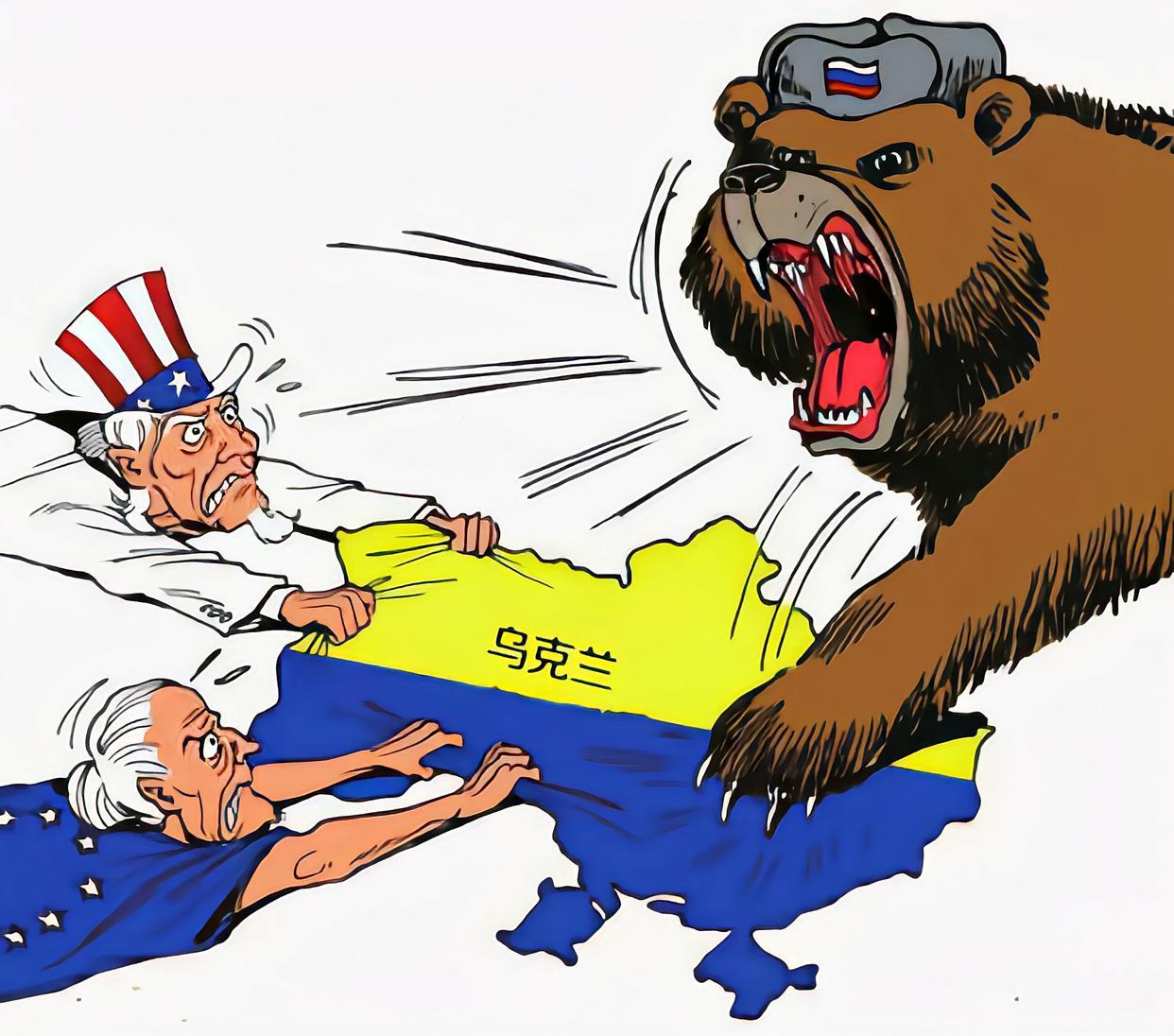 俄乌冲突早已不是乌克兰和俄罗斯两个国家之间简单的战争问题了，它早已演变成俄罗斯与