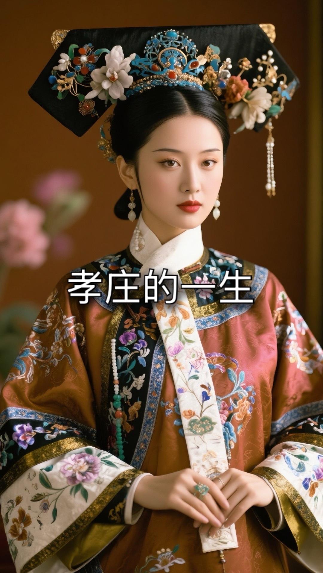 孝庄的一生，是用隐忍铺就的政治传奇。她以哲哲侄女的身份嫁给皇太极，在后宫中不争宠