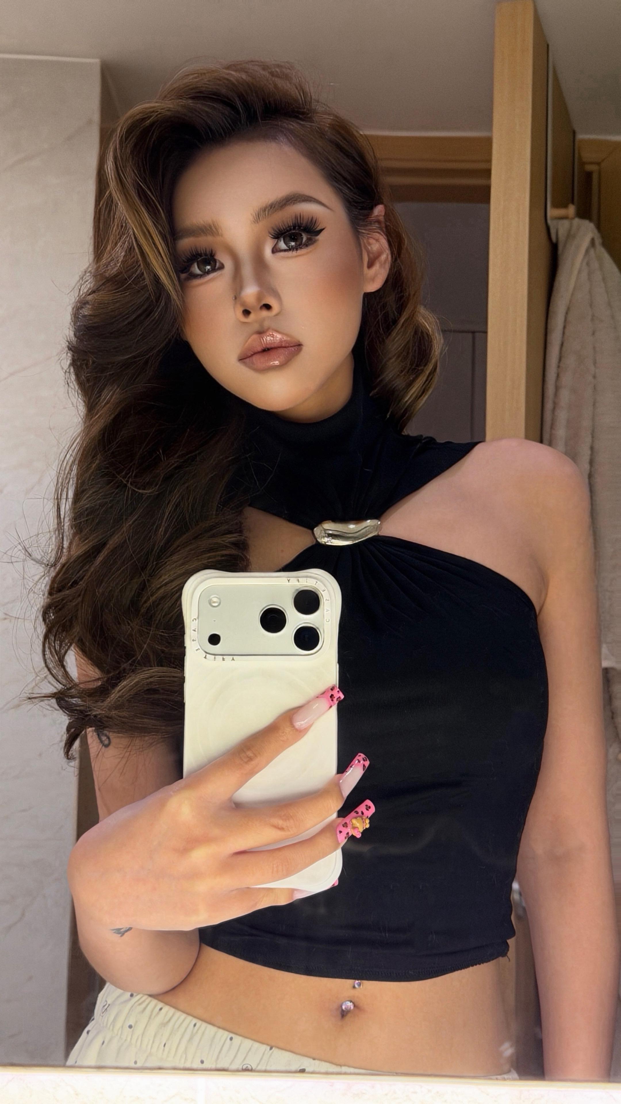 亚裔辣妹妆 轻欧美