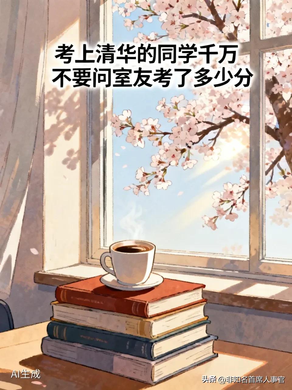 【考上清华的同学千万不要问室友考了多少分】

据说清华大学真正想招的高中生其实不