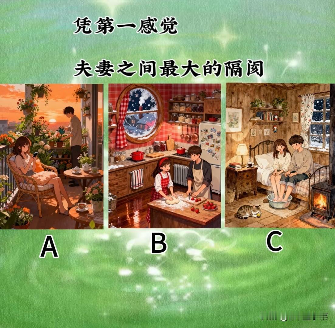 夫妻之间最大的隔阂