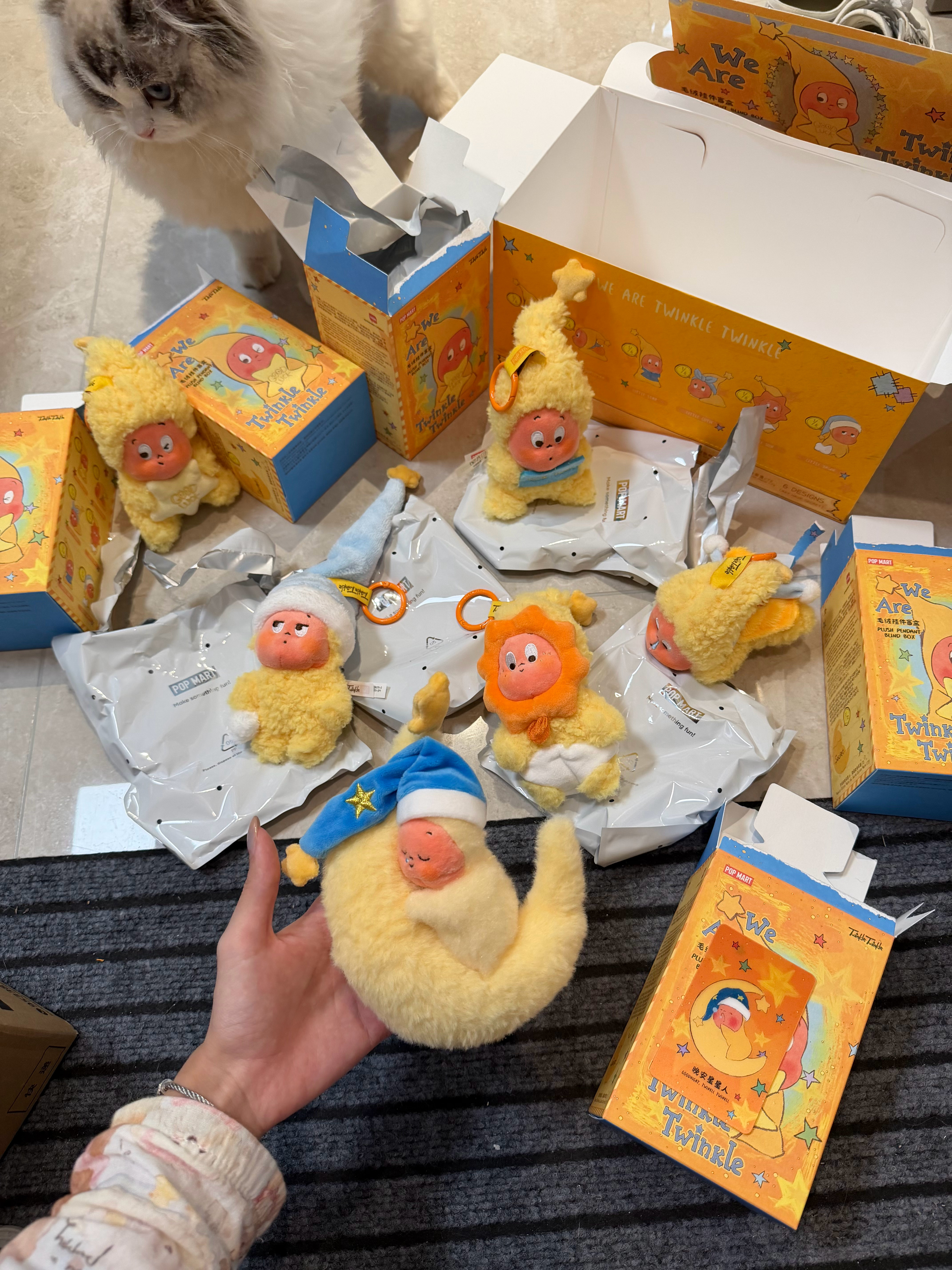 谢谢闺蜜子给我端盒😘😘！！是谁这么幸运 抽到了隐藏款🥳🥳 